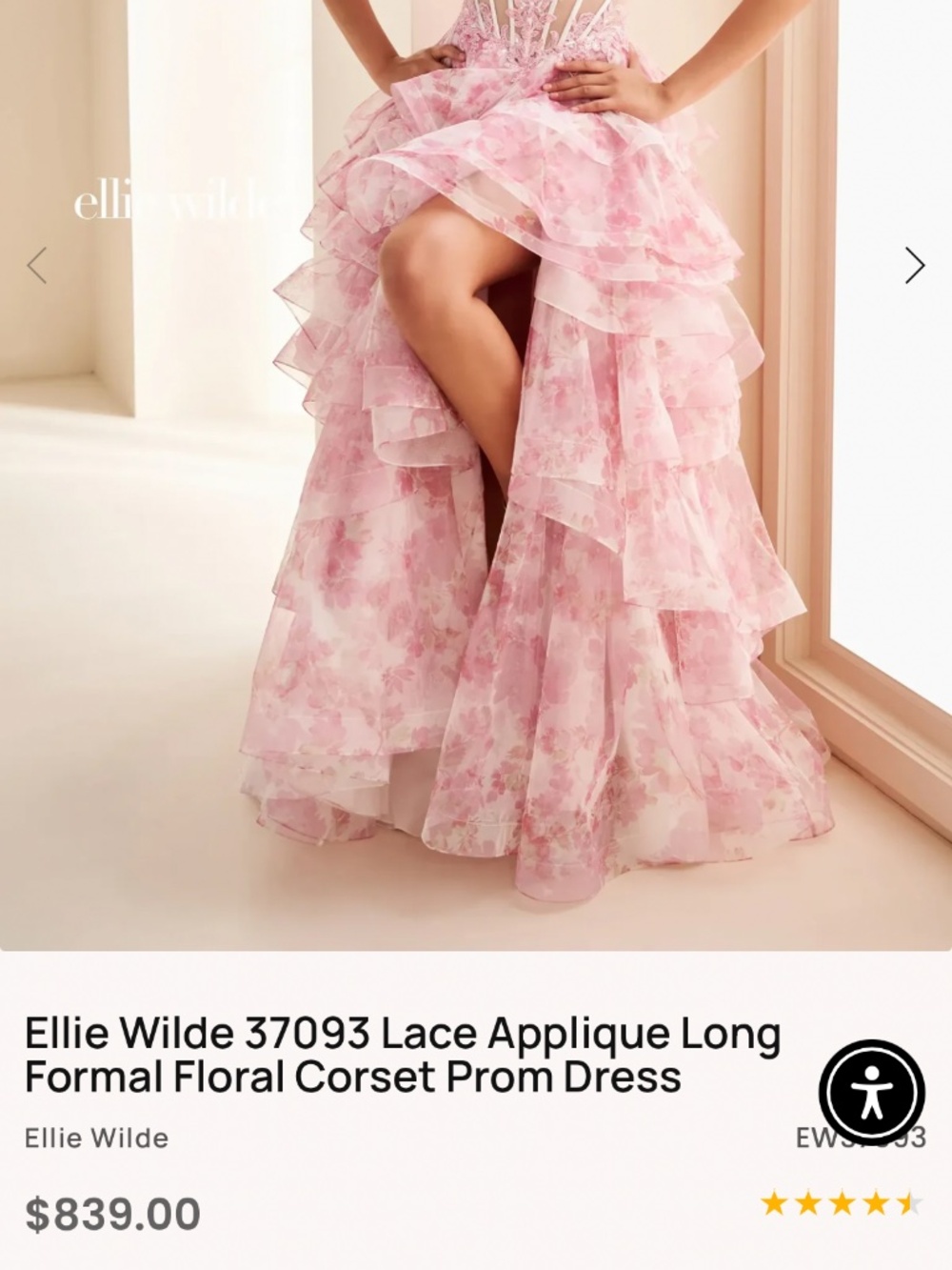 Ellie Wilde Prom Dress